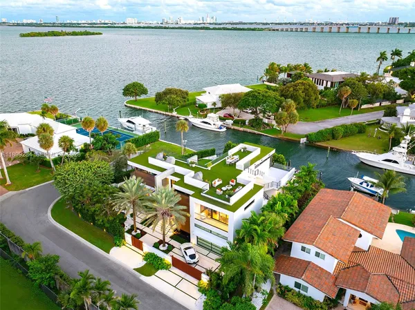 a view of swimming pool with a backyard