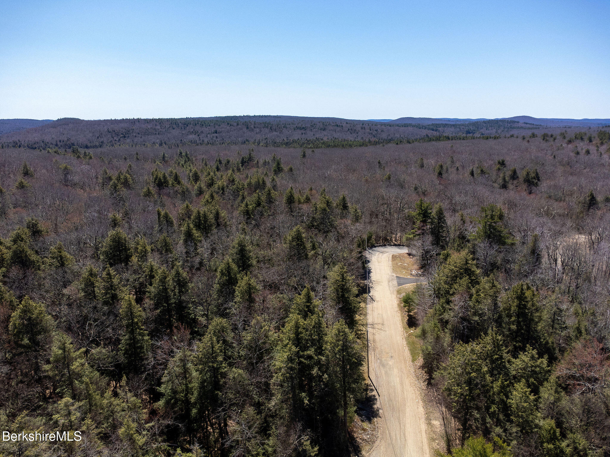 Lot #24 Stratford Road New Marlborough, MA 01230 - Photo 7 of 11 an aerial view of residential house with green space