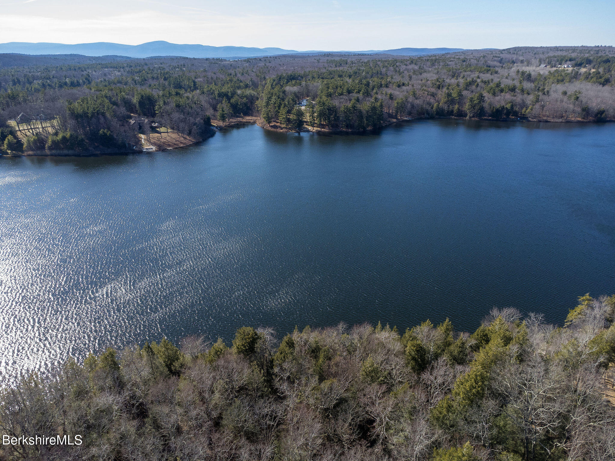 Lot #24 Stratford Road New Marlborough, MA 01230 - Photo 9 of 11 a view of a lake with mountain