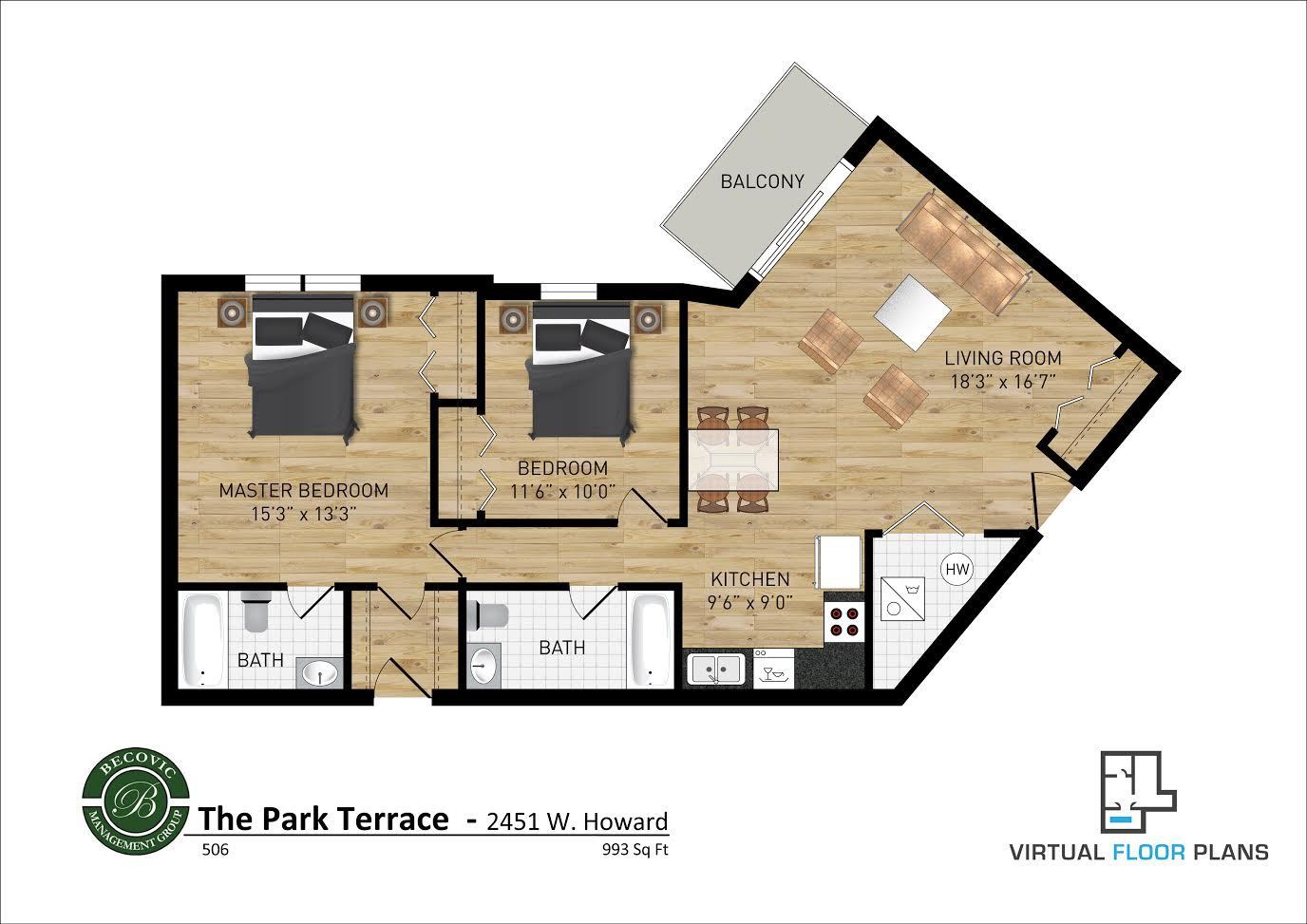 2451 West Howard Street, Unit 406 Chicago, IL 60645 - Photo 13 of 15 a picture of a park