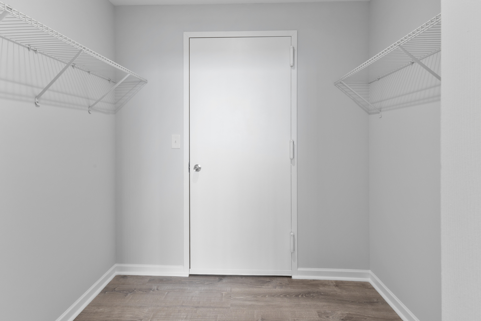 2451 West Howard Street, Unit 406 Chicago, IL 60645 - Photo 7 of 15 a view of an empty walk in closet