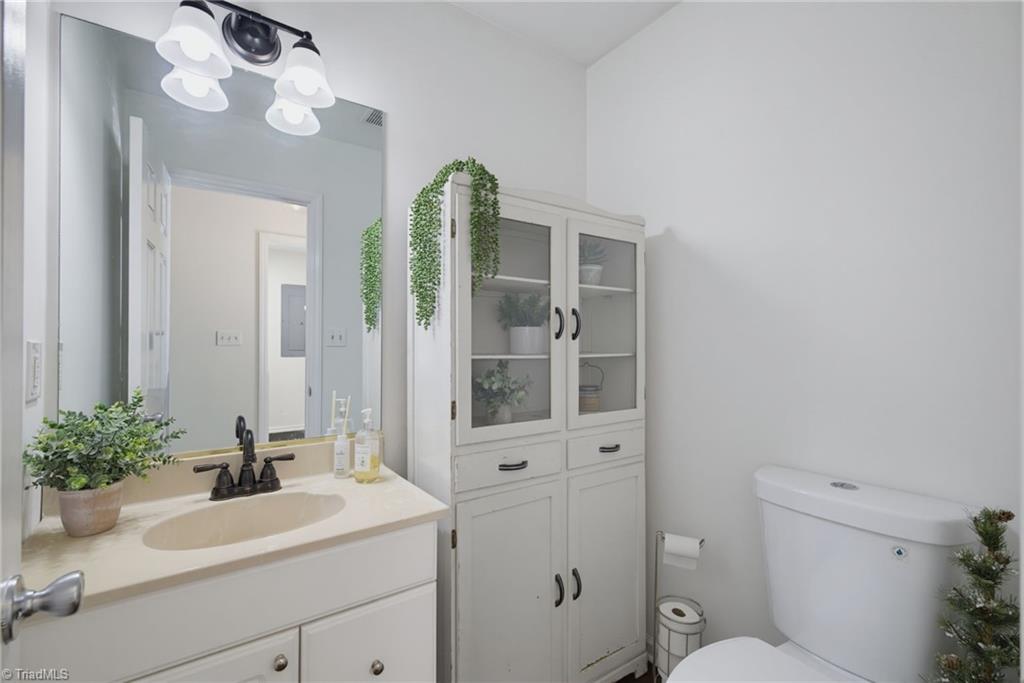 2800 Spencers Grove Road Browns Summit, NC 27214 - Photo 23 of 49 Half bath on 1st floor.