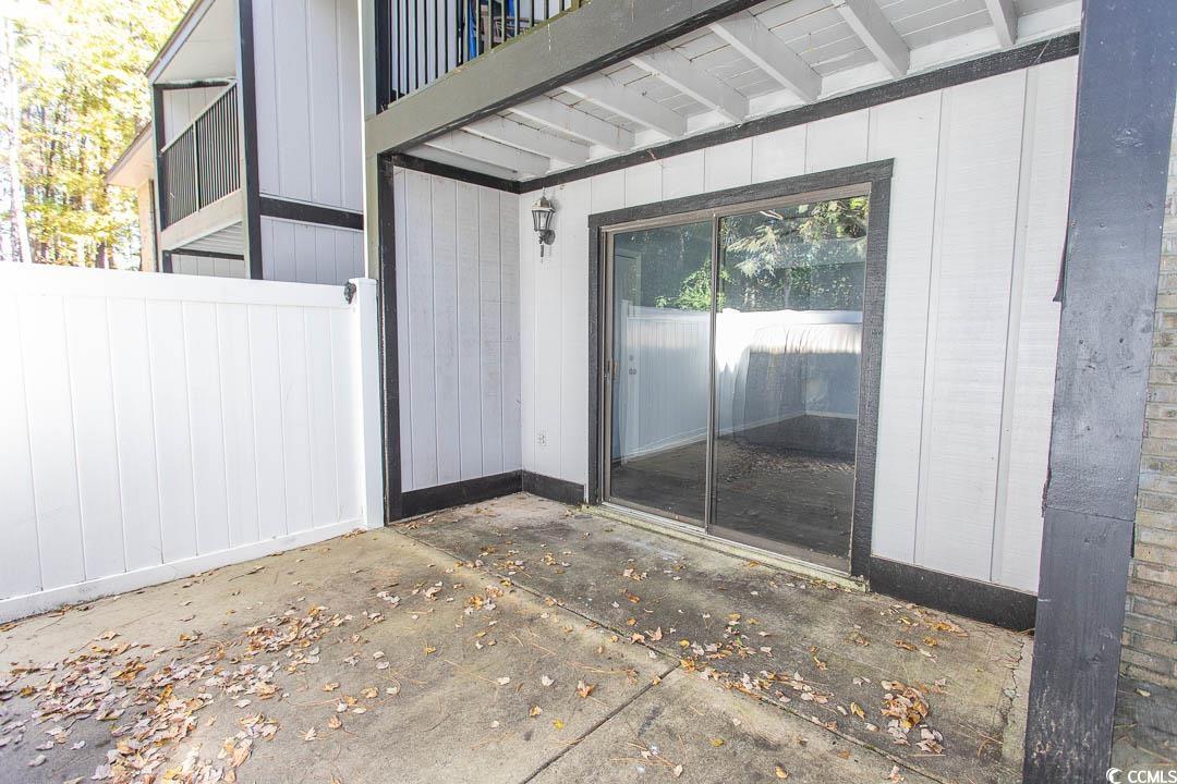 950 Forestbrook Road, Unit C3 Myrtle Beach, SC 29579 - Photo 16 of 19 View of exterior entry featuring a patio area
