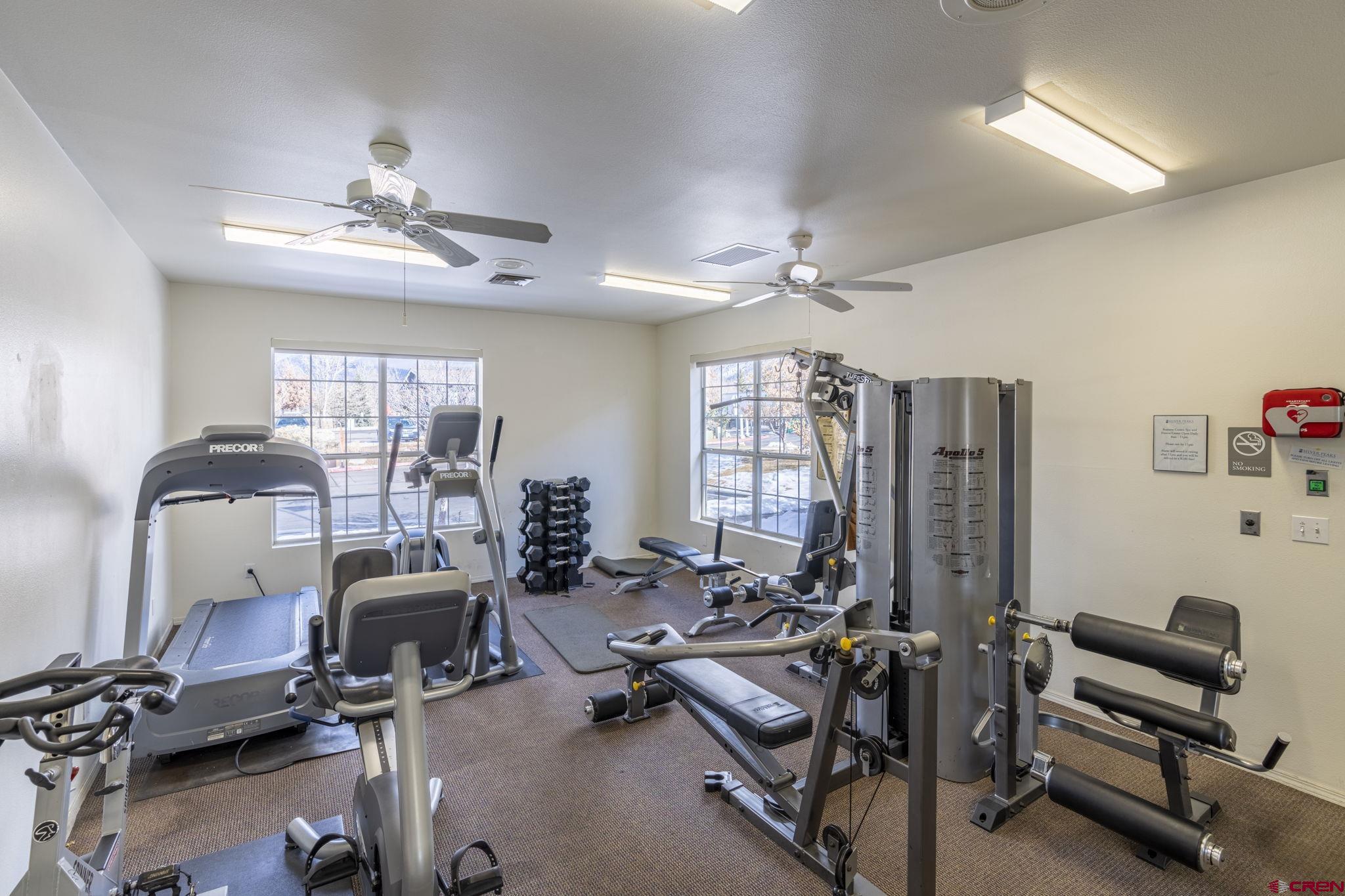 1100 Goeglein Gulch Road, Unit 233 Durango, CO 81301 - Photo 29 of 37 a view of a livingroom with workspace and a window