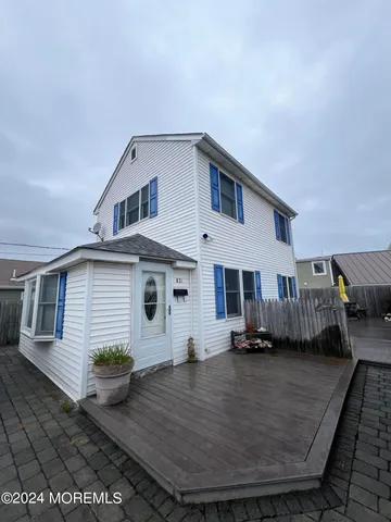 a view of a house with a patio