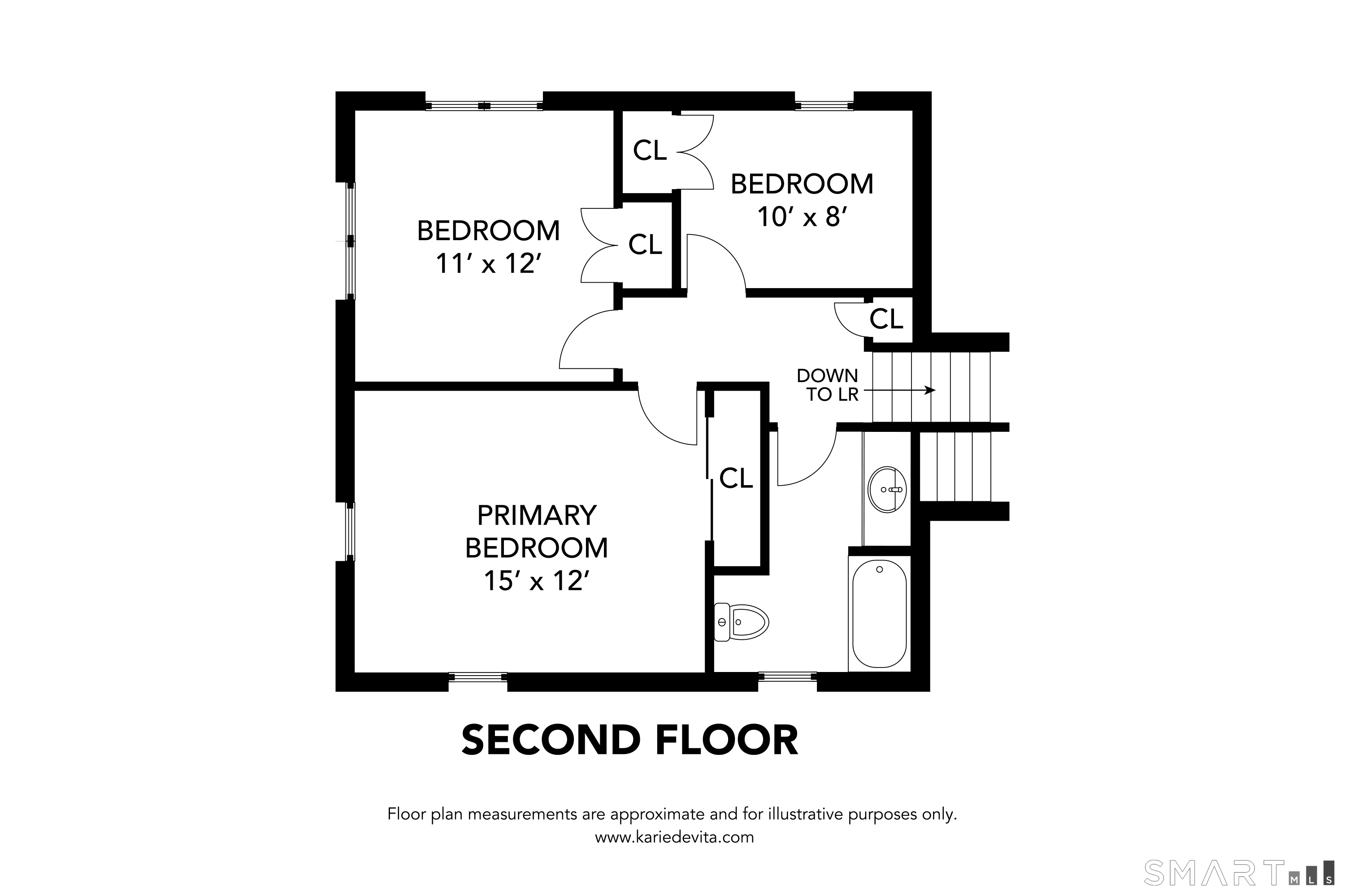 60 Ridgebrook Drive West Hartford, CT 06107 - Photo 39 of 40 floor plan second floor