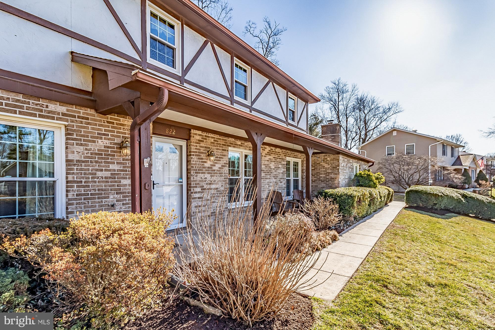 822 Staffordshire Road Cockeysville, MD 21030 - Photo 2 of 27 beautiful front patio welcomes you in