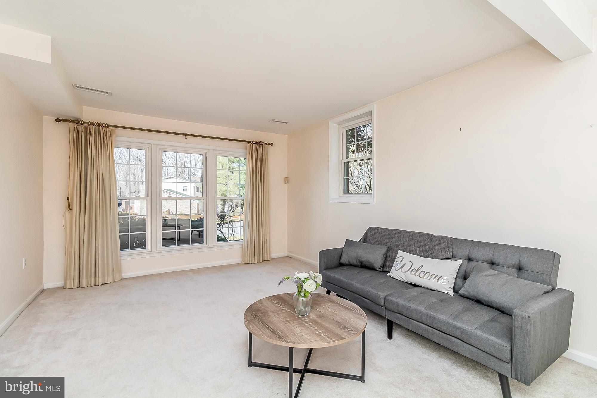 822 Staffordshire Road Cockeysville, MD 21030 - Photo 3 of 27 Large Living room with abundant natural light
