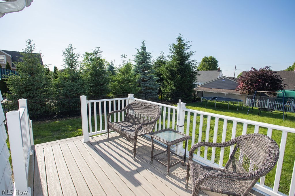 213 Como Street Struthers, OH 44471 - Photo 24 of 25 New vinyl back deck in 2024