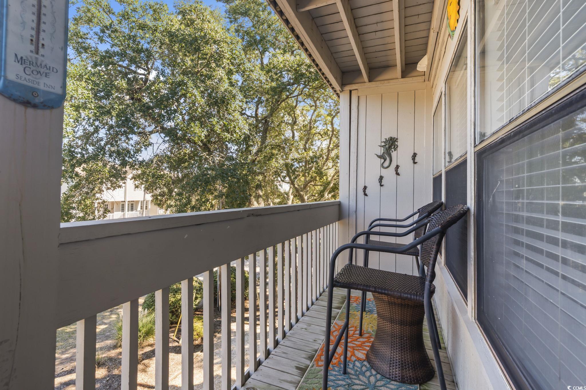 310 5th Avenue North, Unit 206 Surfside Beach, SC 29575 - Photo 30 of 40 View of balcony