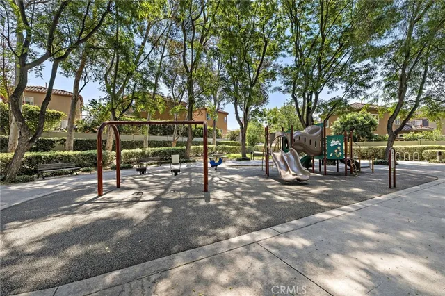 a view of outdoor space with seating