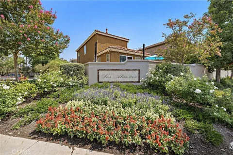 front view of a house with a small yard