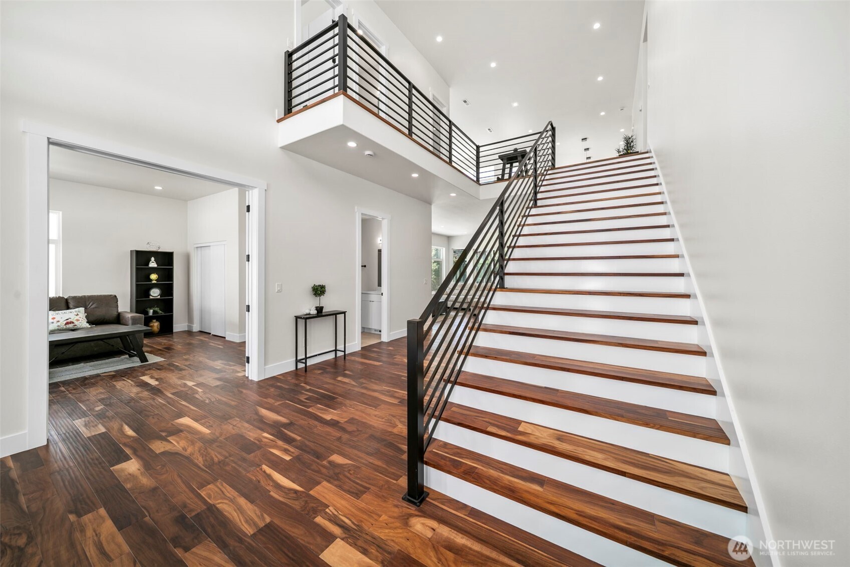 83 Summerset Boulevard Manson, WA 98831 - Photo 7 of 40 a view of entryway and hall with wooden floor
