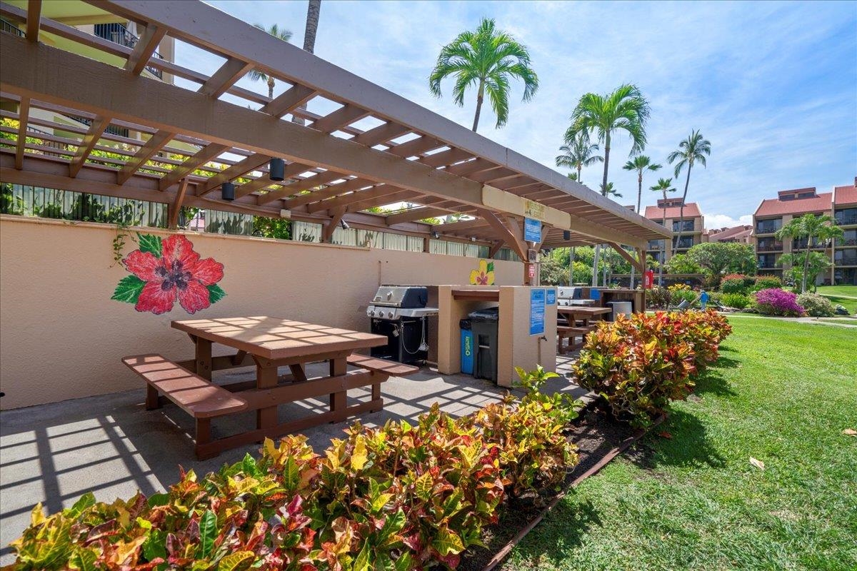 2695 South Kihei Road, Unit 6109 Kihei, HI 96753 - Photo 33 of 49 a outdoor space with lots of potted plants