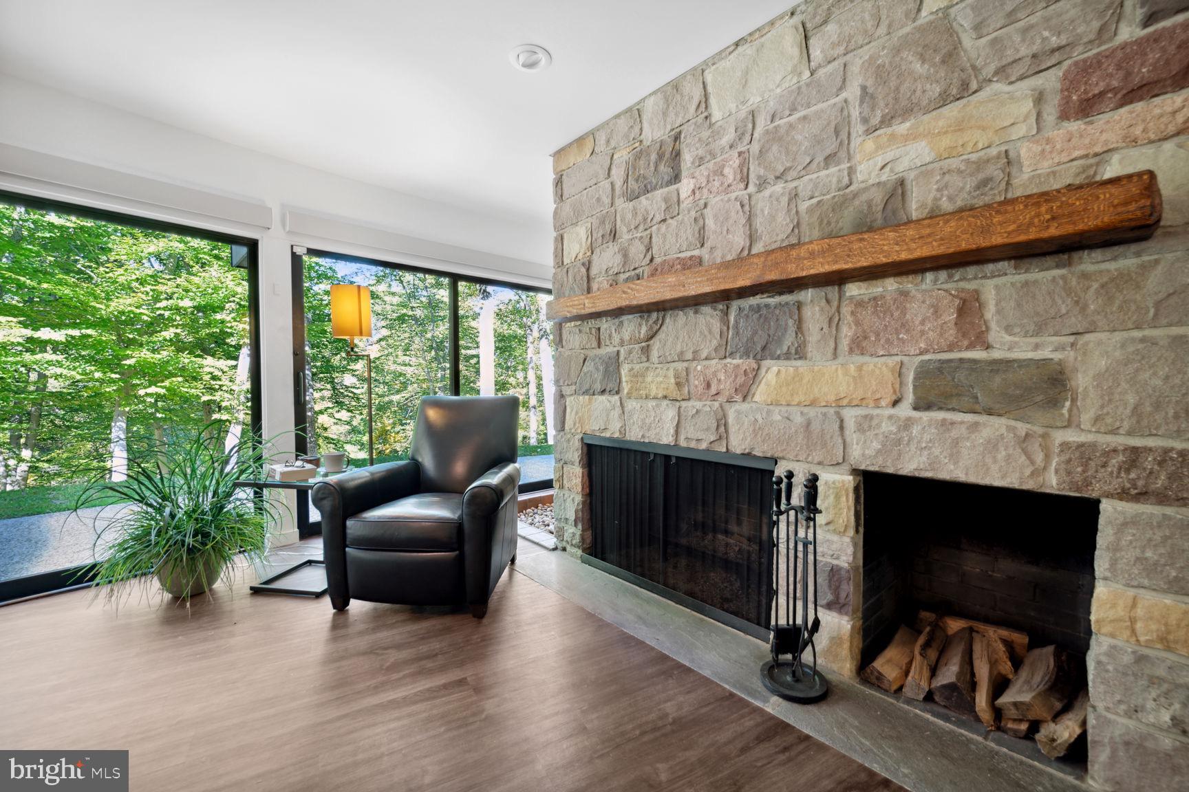 4690 Province Line Road Princeton, NJ 08540 - Photo 22 of 32 Executive Office w/WB Fireplace