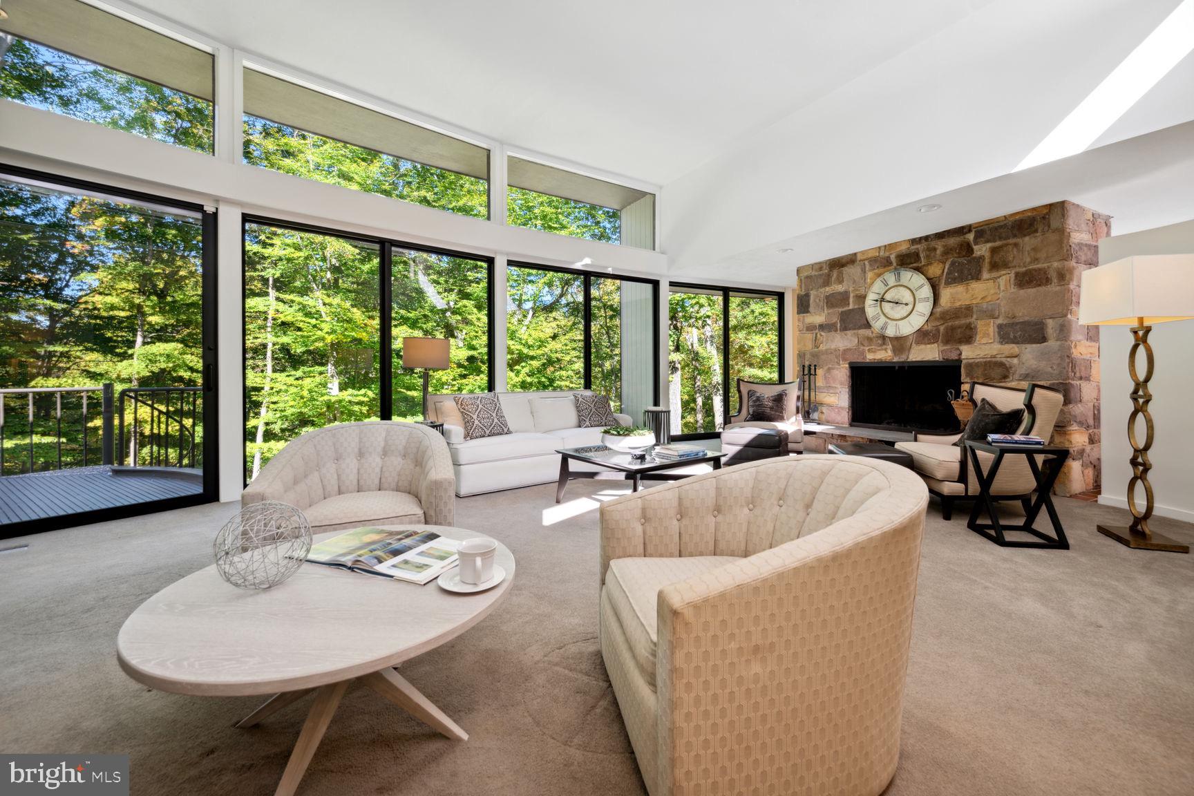 4690 Province Line Road Princeton, NJ 08540 - Photo 8 of 32 Family Room w/Spectacular Views