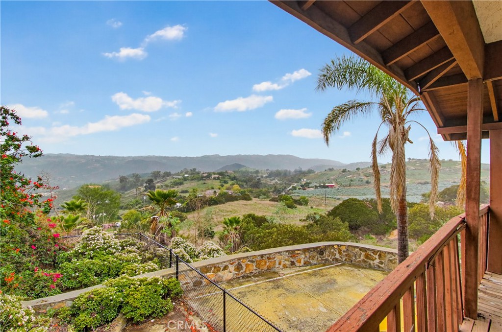11905 Sierra Rojo Road Valley Center, CA 92082 - Photo 8 of 65 View from top decking onto side parcel
