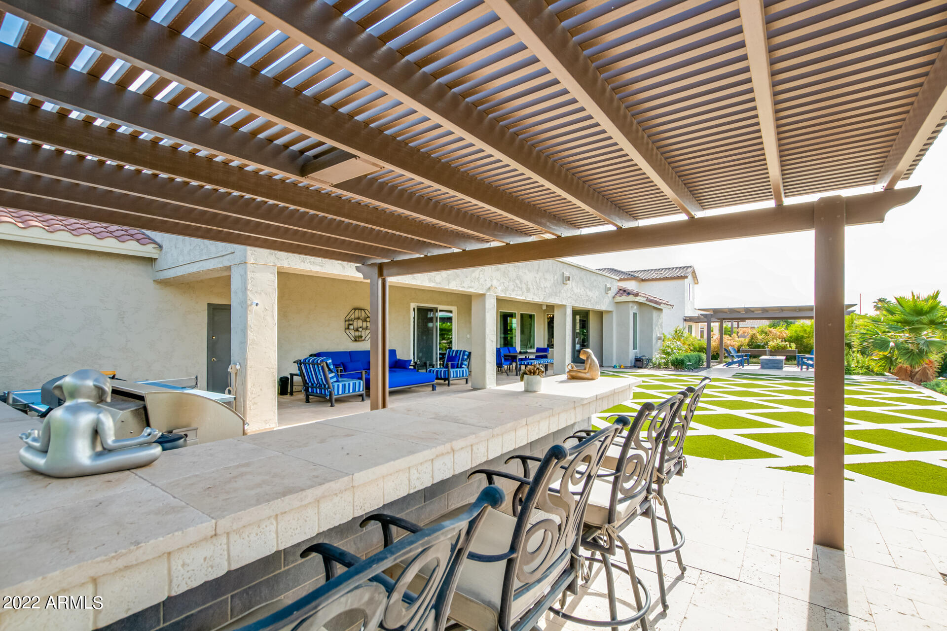 3296 East Vallejo Court Gilbert, AZ 85298 - Photo 103 of 122 Backyard - Sitting Area