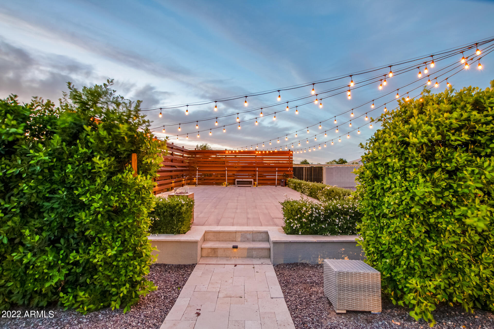 3296 East Vallejo Court Gilbert, AZ 85298 - Photo 25 of 122 Backyard - Outdoor Theater Space