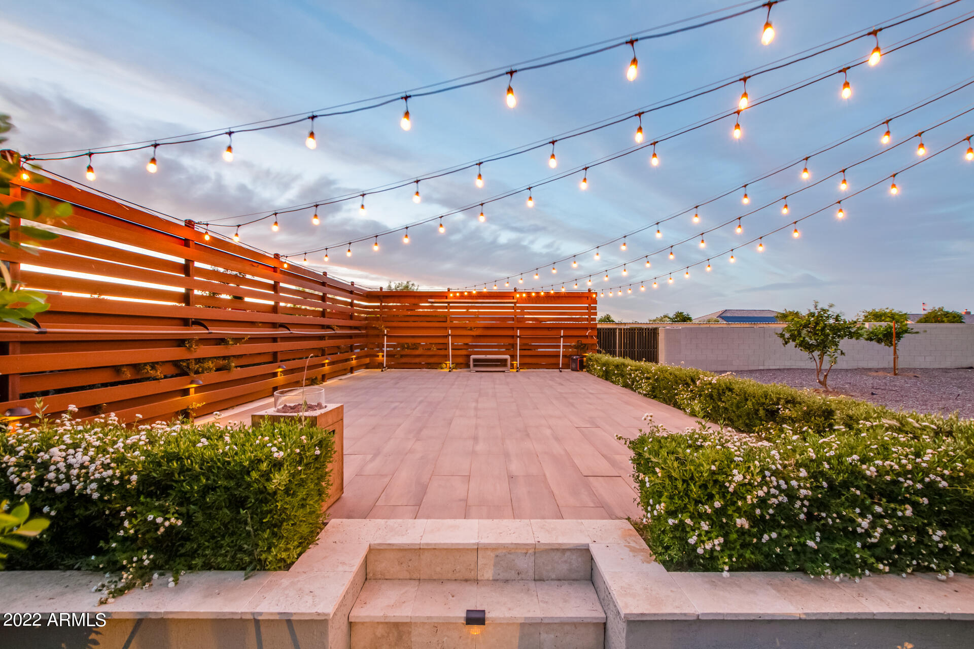 3296 East Vallejo Court Gilbert, AZ 85298 - Photo 26 of 122 Backyard - Outdoor Theater Space