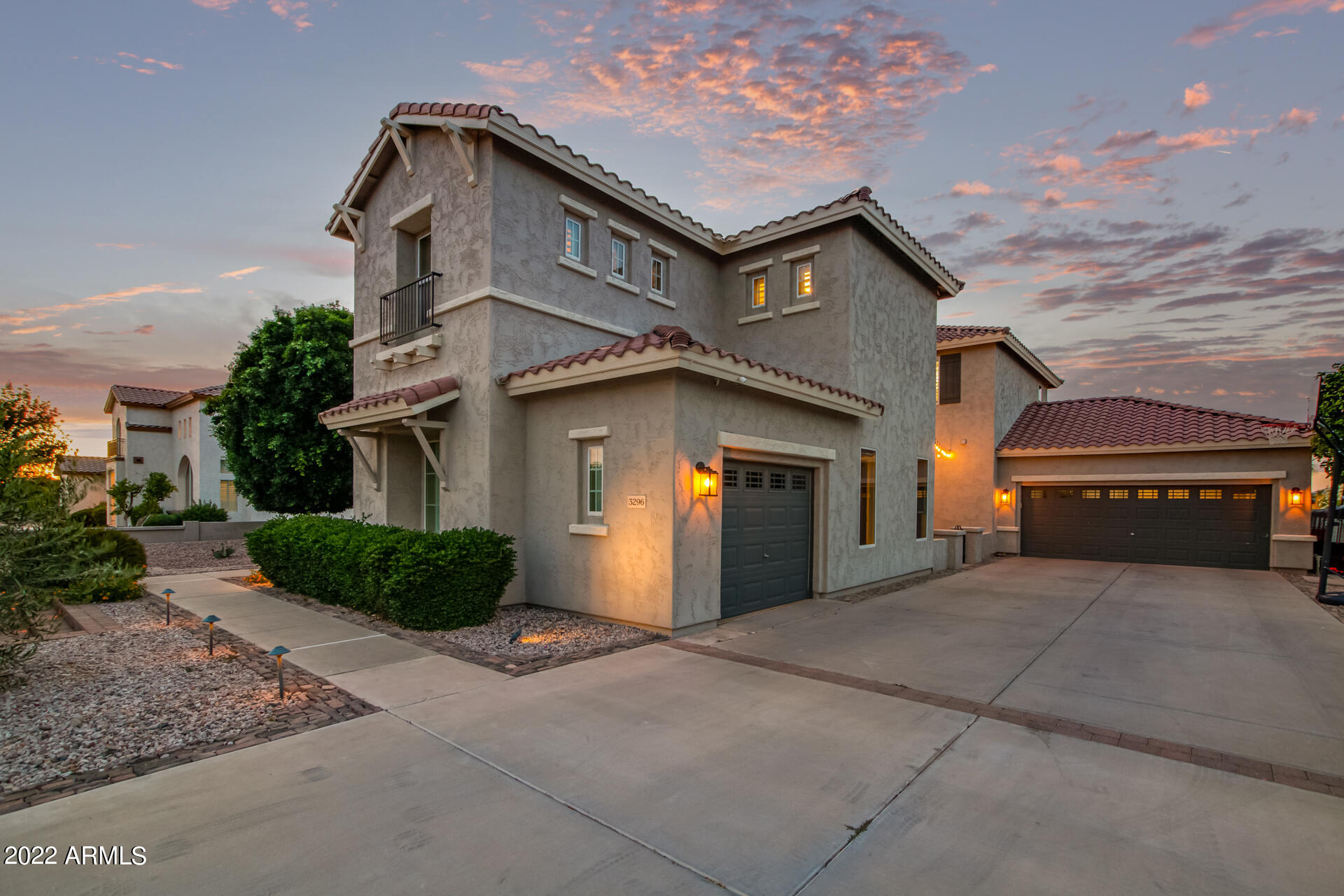 3296 East Vallejo Court Gilbert, AZ 85298 - Photo 5 of 122 Front Exterior - 3 Car Garage