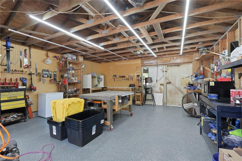 5092 Boxwood Way Naples, FL 34116 - Photo 30 of 48 20x20 Workshop/ 2 Car Garage