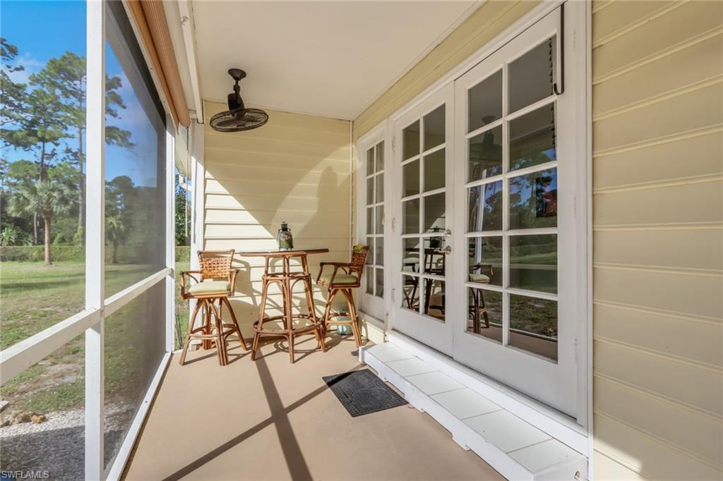 5092 Boxwood Way Naples, FL 34116 - Photo 32 of 48 Guest House with Enclosed Patio Area