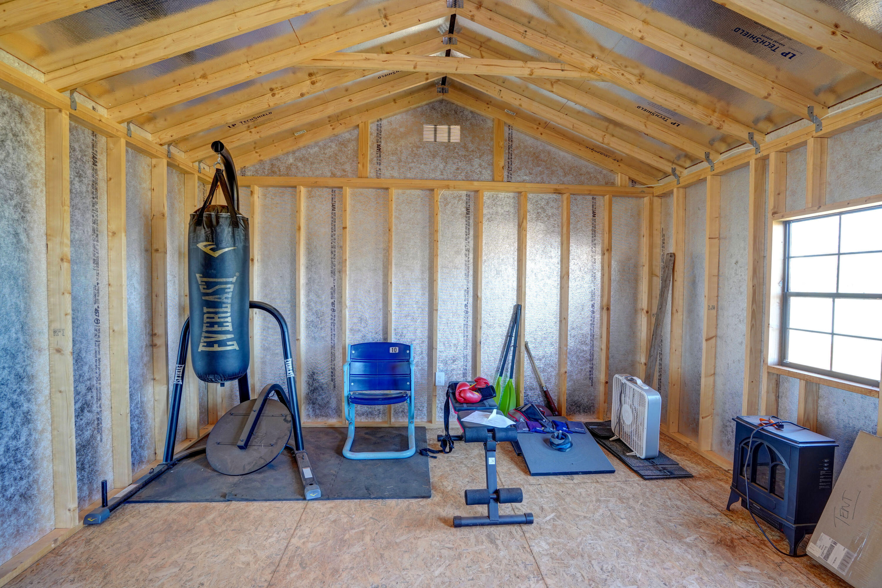 4951 Horseshoe Bend Road Goodview, VA 24095 - Photo 35 of 48 a view of a room with gym equipment