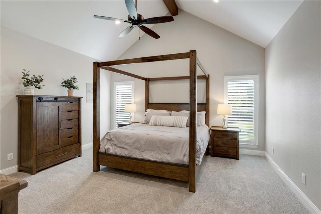 425 Ridgeview Road Sherman, TX 75092 - Photo 21 of 40 a bedroom with a bed dresser and a window