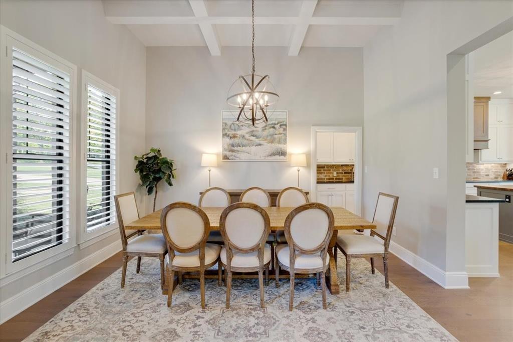 425 Ridgeview Road Sherman, TX 75092 - Photo 6 of 40 a view of a dining room with furniture window and wooden floor