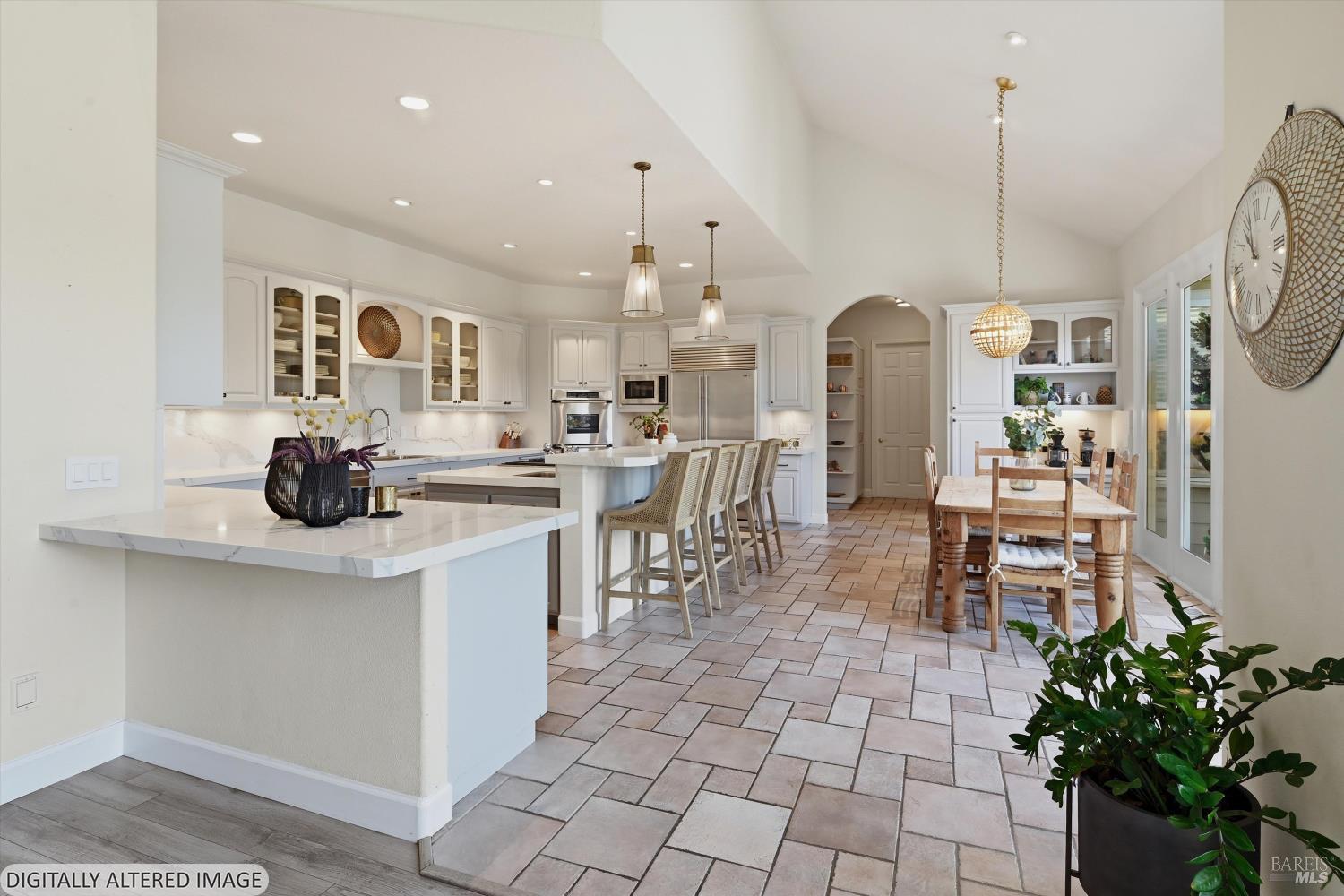 4588 Bennett Valley Road Santa Rosa, CA 95404 - Photo 13 of 88 Kitchen seen from the family room.