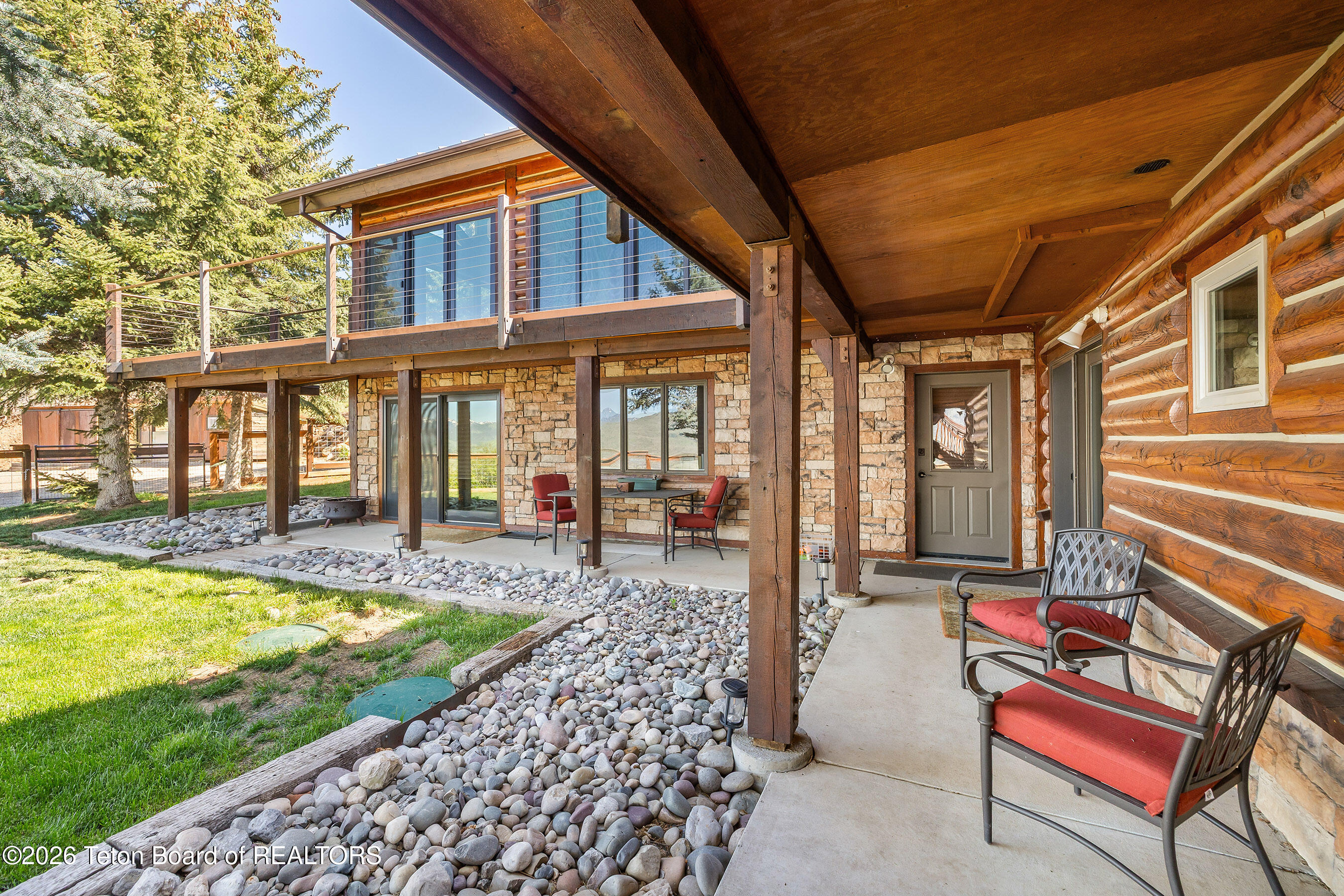2490 La Bonte Road Jackson, WY 83001 - Photo 40 of 50 Lower Level Patio_email