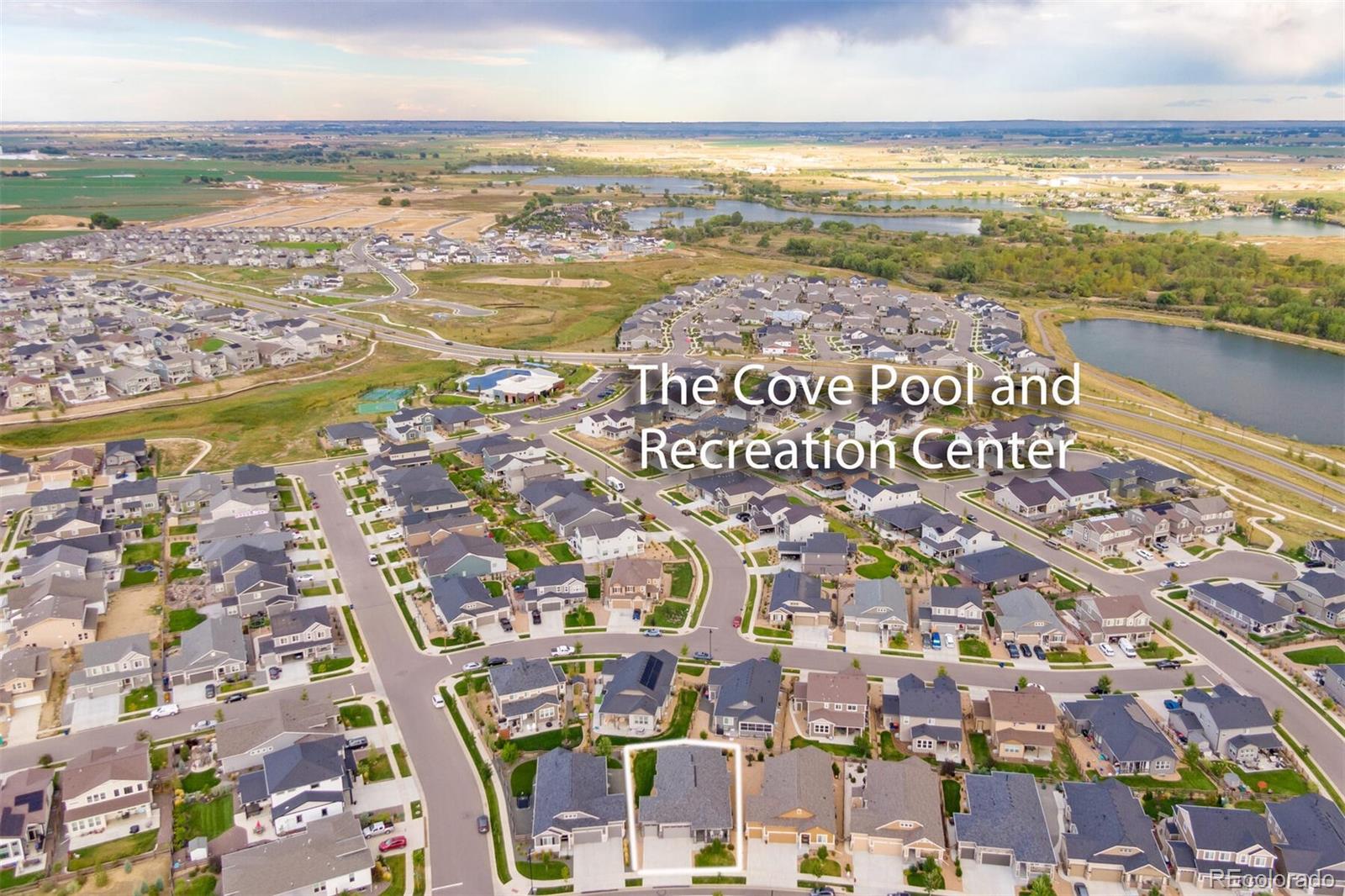 12646 Eagle River Road Firestone, CO 80504 - Photo 23 of 40 a view of city and ocean