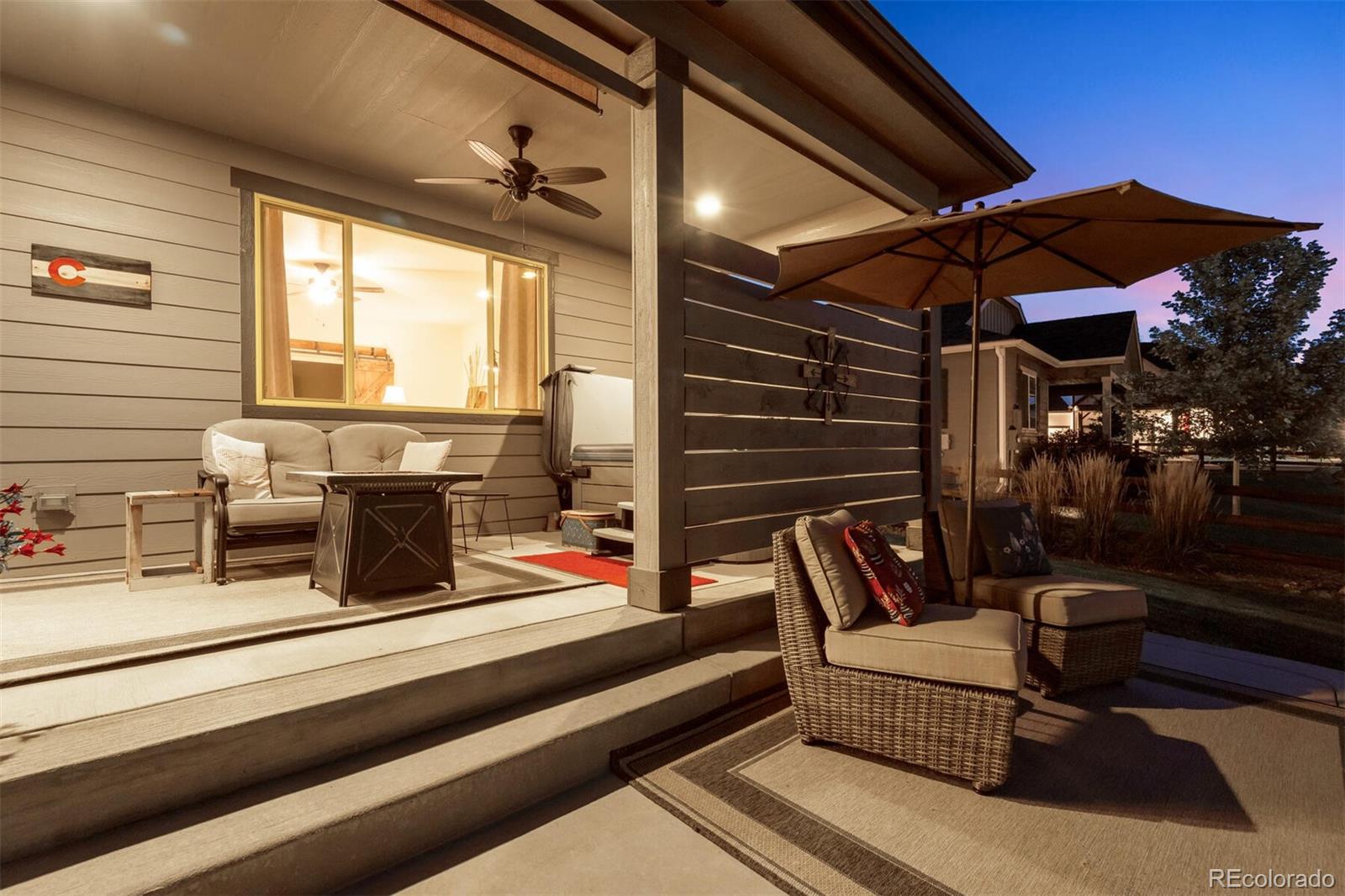 12646 Eagle River Road Firestone, CO 80504 - Photo 30 of 40 a view of living room with patio