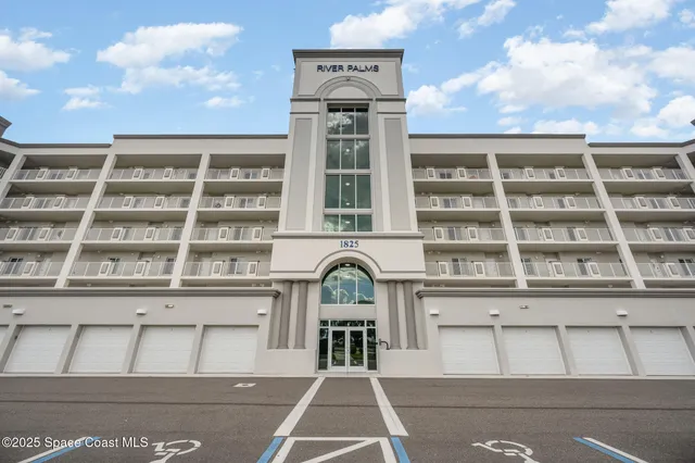 a view of a building with a window