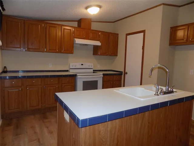 a close view of a closet