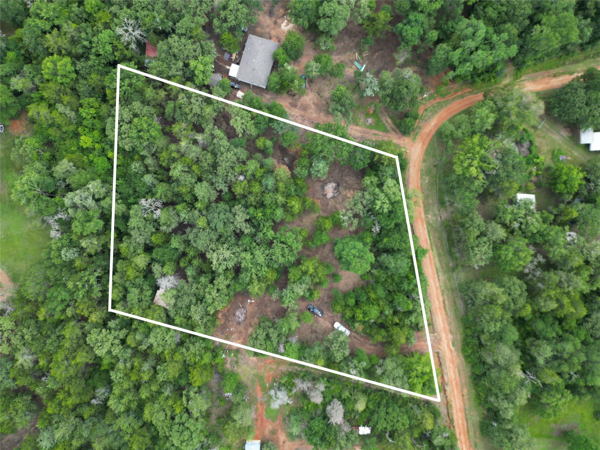 a view of a yard