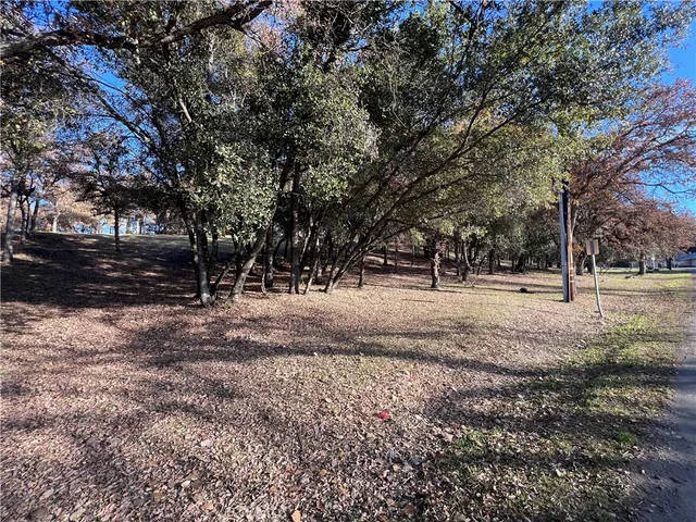 a view of outdoor space with trees