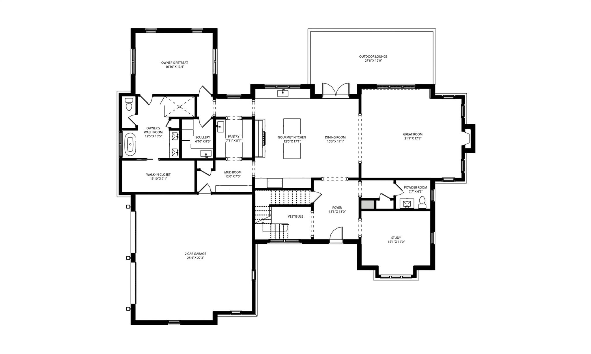 348 North Fork Road Black Mountain, NC 28711 - Photo 4 of 5 a picture of floor plan