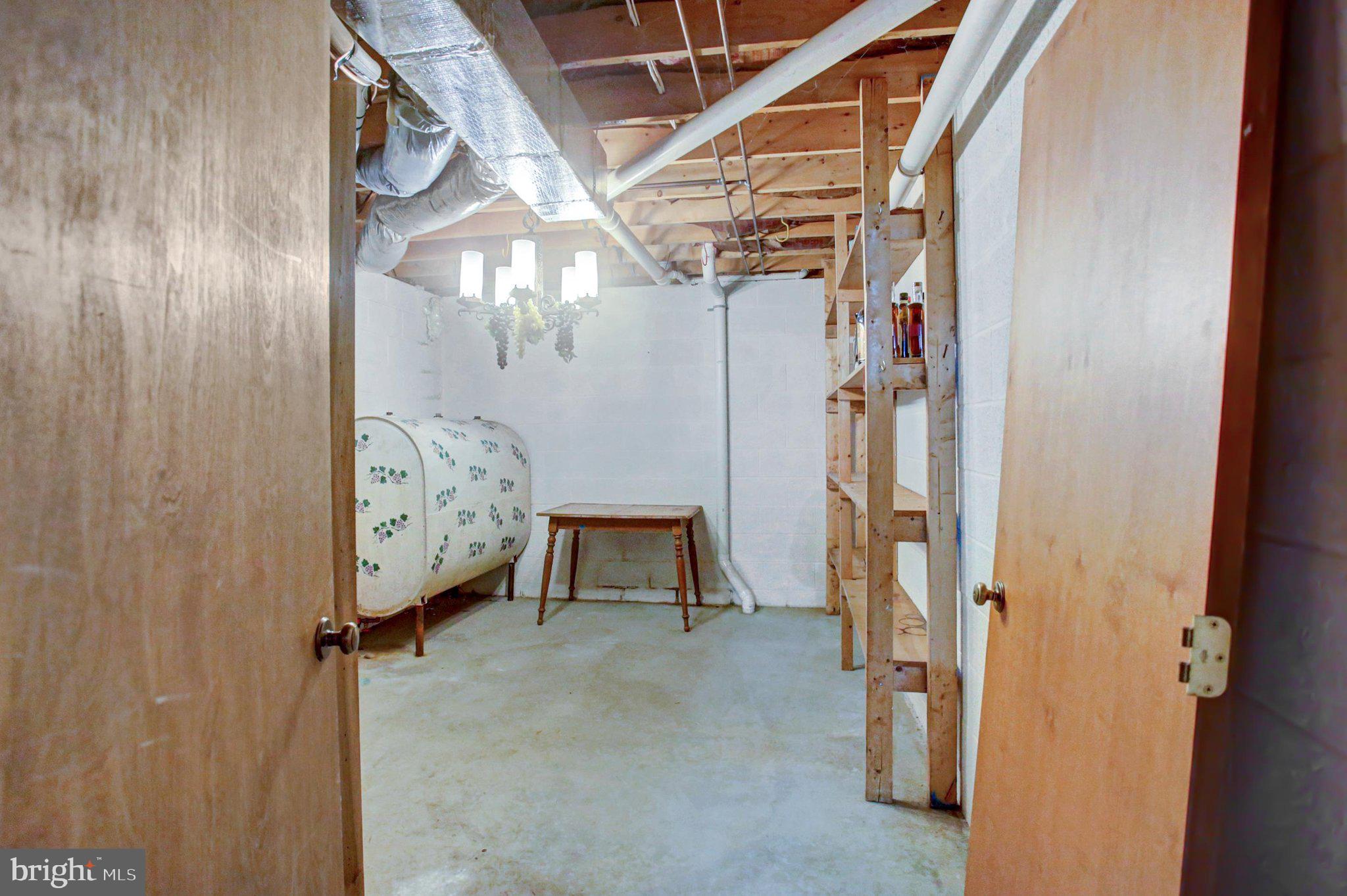 3560 Ritner Highway Newville, PA 17241 - Photo 56 of 76 Unfinished basement wine cellar room