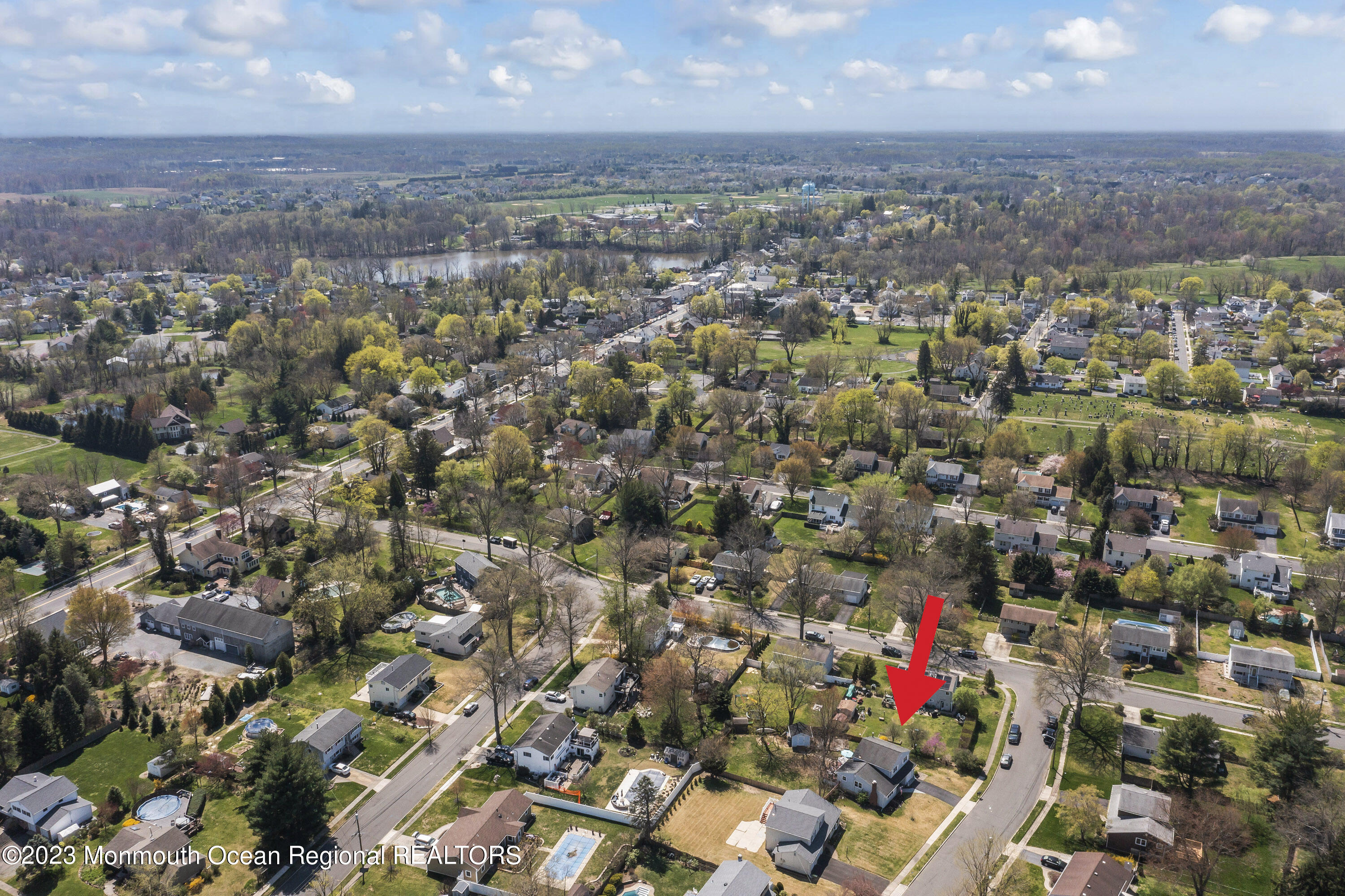 7 Graham Road Allentown, NJ 08501 - Photo 47 of 51 DJI_0747_Arrow