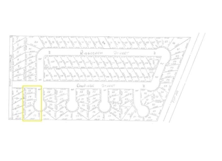 6606 Oak Ridge Lane Flower Mound, TX 76226 - Photo 4 of 4 Plat Map. Illustrating lot configurations and street layouts for the property