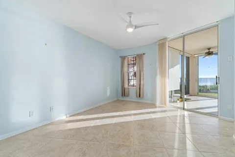 a view of a room with natural light