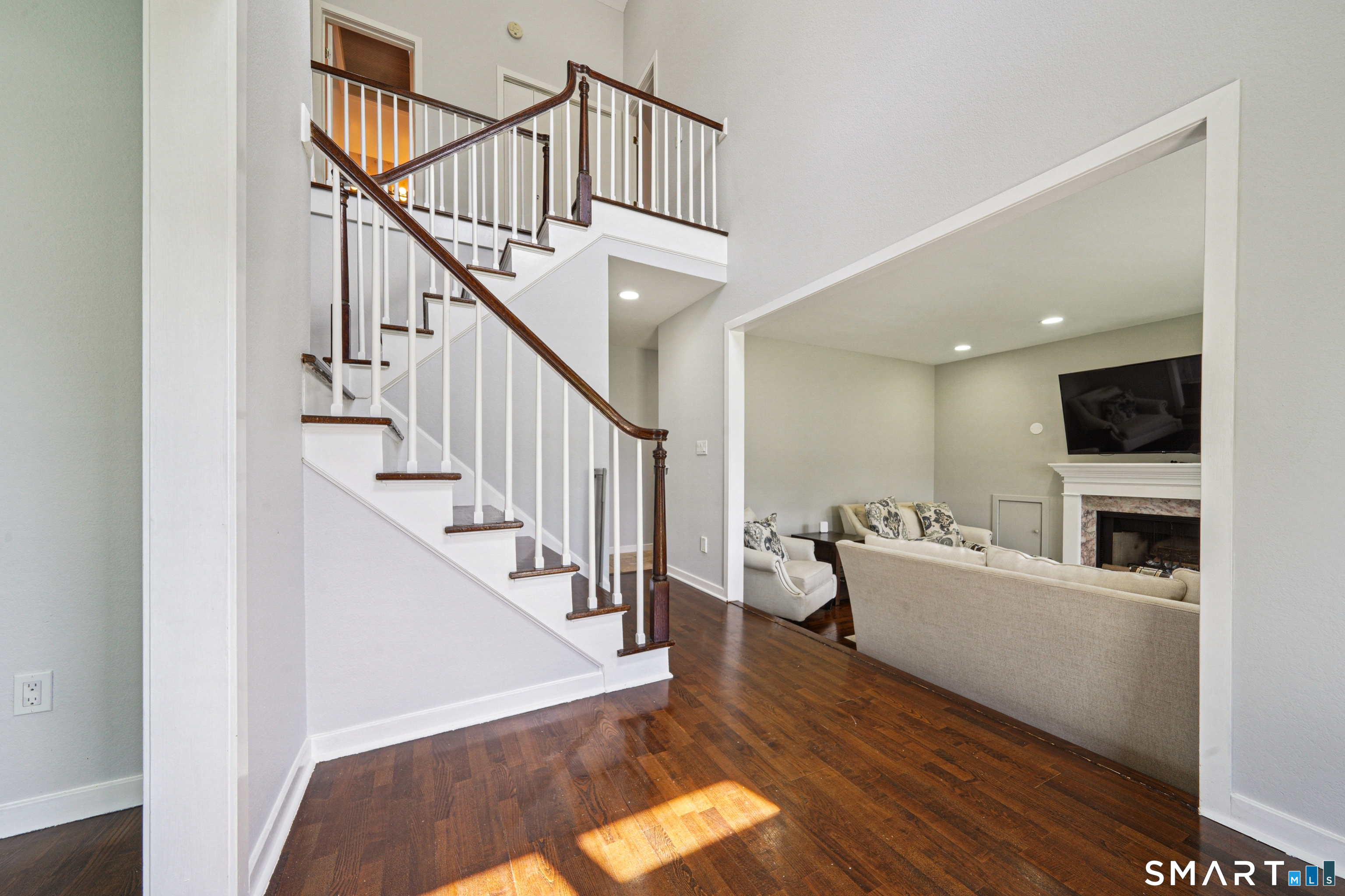 20 Norman Road Stamford, CT 06906 - Photo 4 of 35 a view of entryway and hall with wooden floor