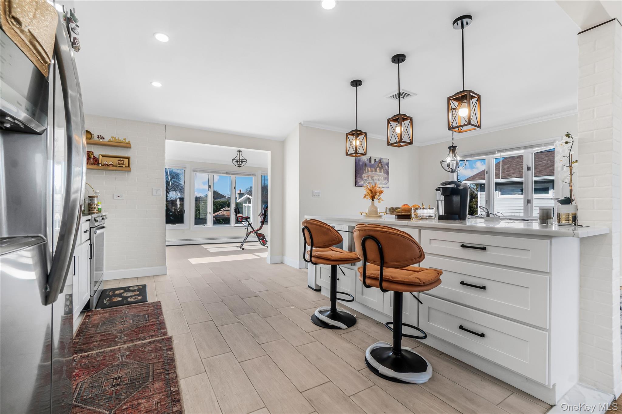 107 Beverly Road Massapequa, NY 11758 - Photo 11 of 30 a view of entryway with livingroom