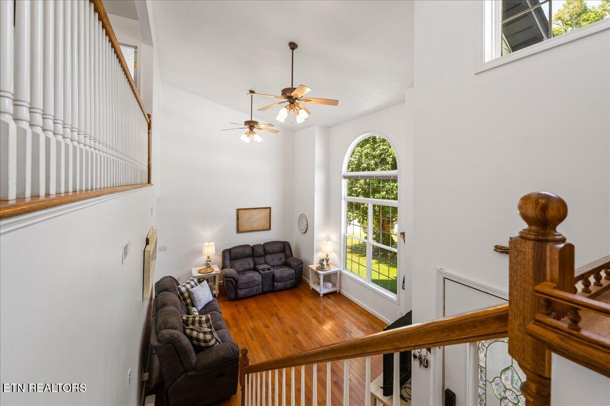 804 Pine Hollow Road Jacksboro, TN 37757 - Photo 19 of 43 view from stairs