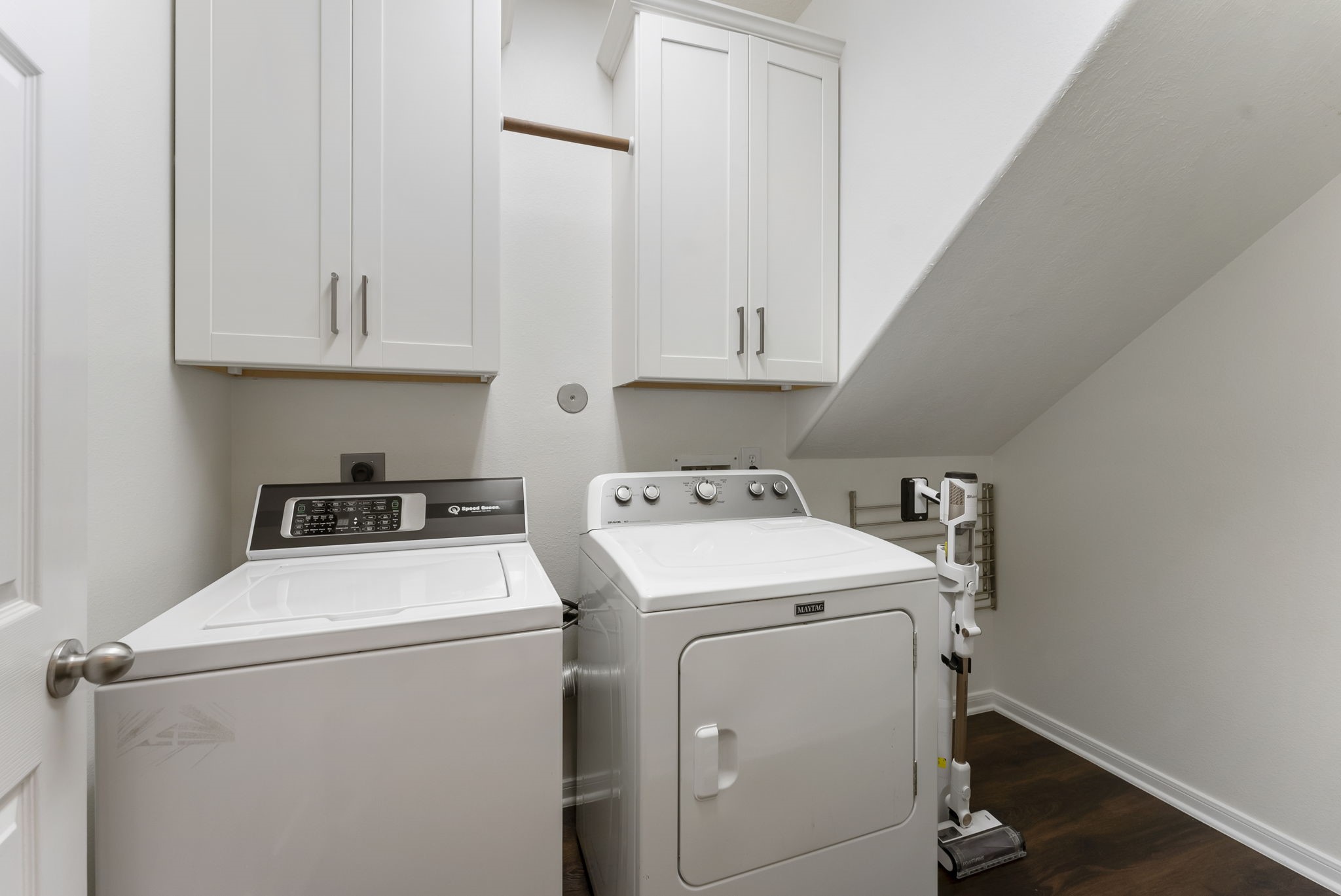 6643 Knollbridge Lane Spring, TX 77379 - Photo 29 of 50 Utility room boasts bonus space and enclosed cabinetry.