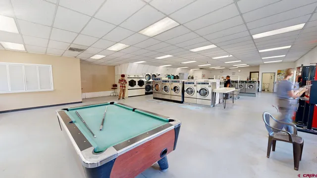 a view of washer and dryer in a utility room