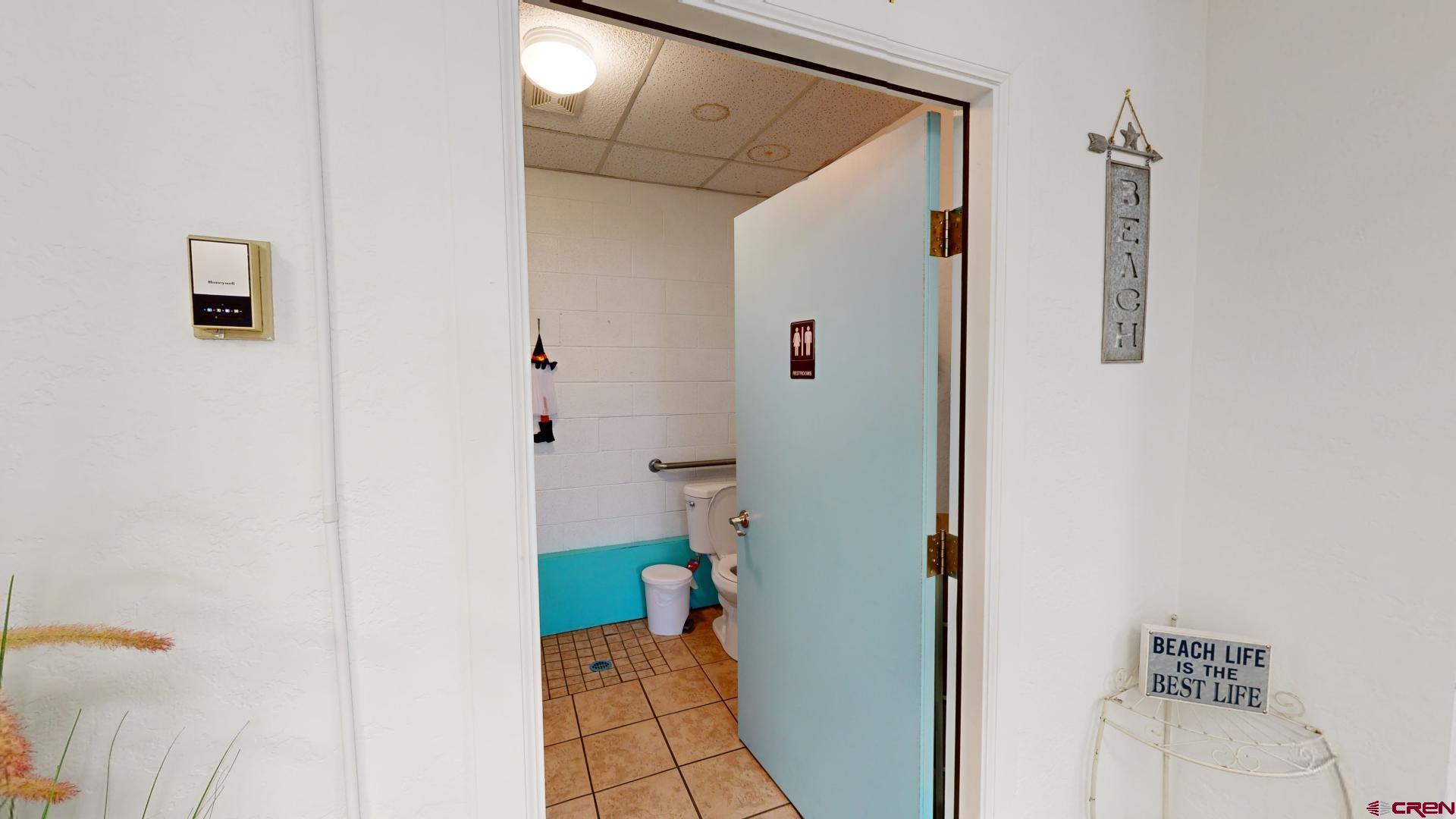 1449 Florida Road Durango, CO 81301 - Photo 16 of 35 a bathroom with a sink and a toilet