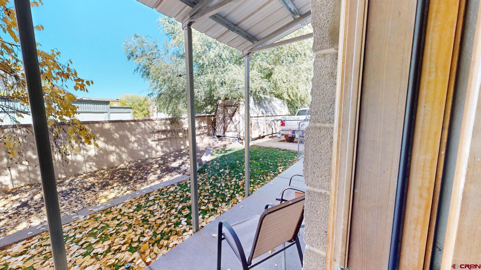 1449 Florida Road Durango, CO 81301 - Photo 23 of 35 a view of a porch with a yard